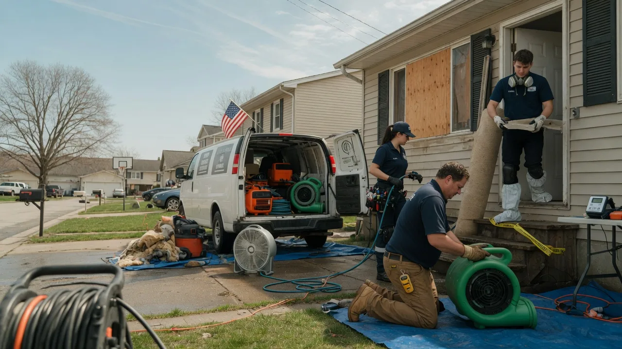 Water Damage Restoration in Stanwood, MI near me